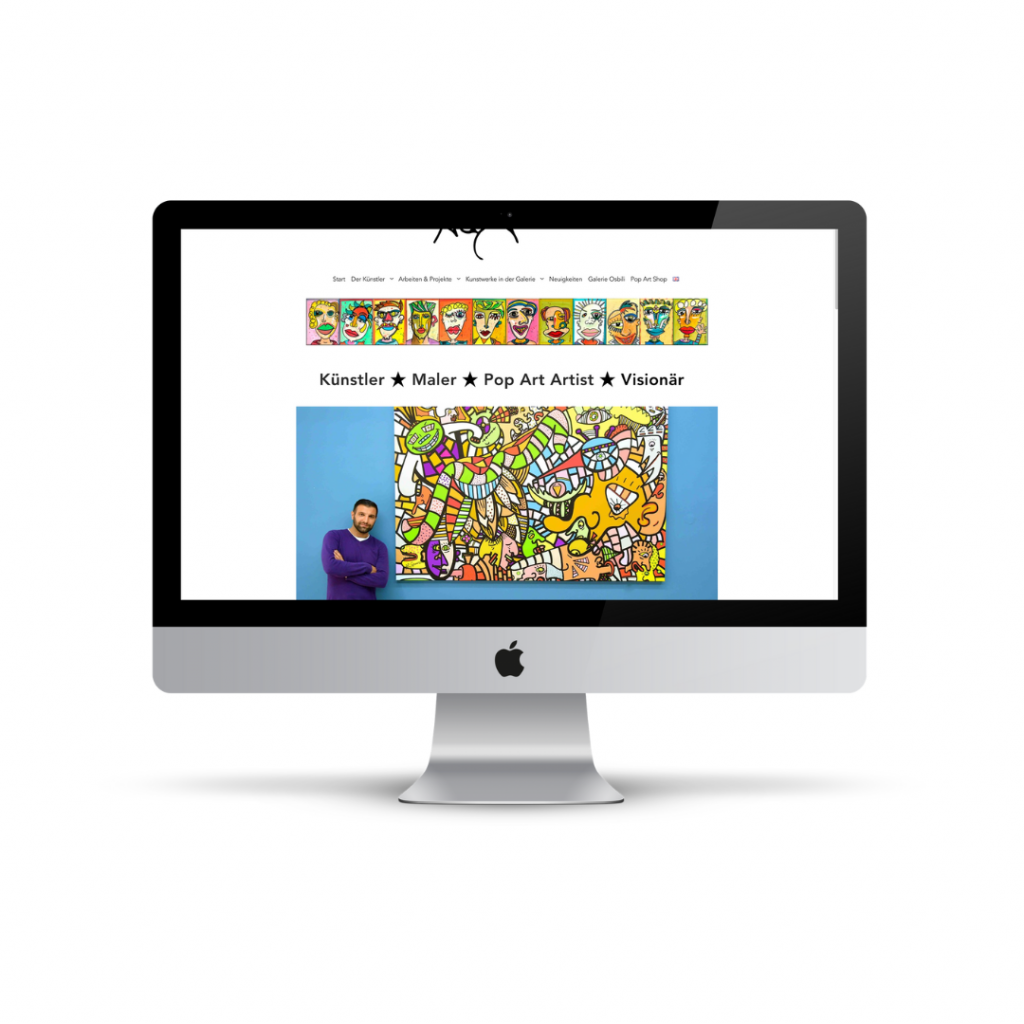 Pop sanatçısı Ali Görmez için web sitesi yeniden tasarımı ve içerik üretimi
