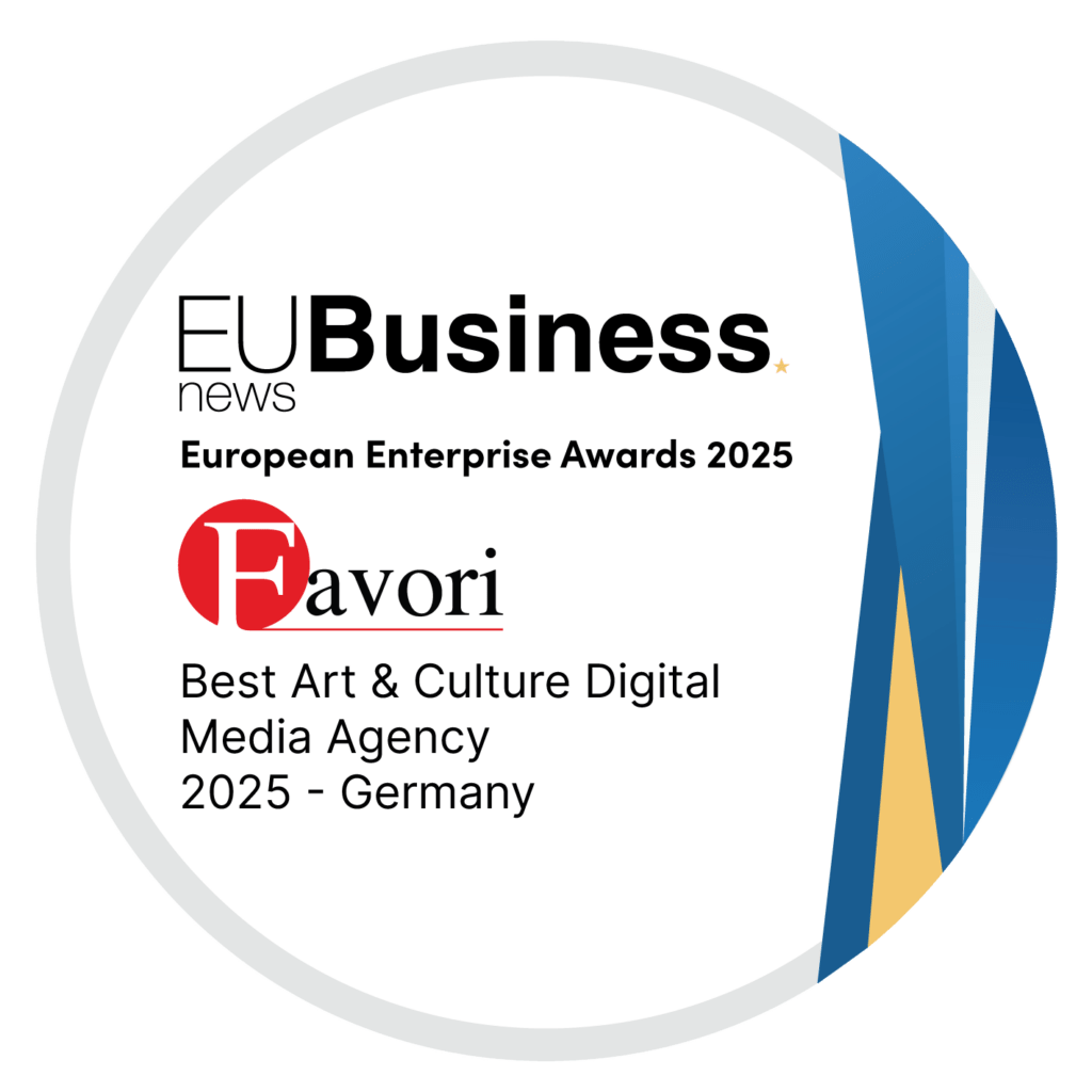European Enterprise Awards 2025
Best Art &amp; Culture Digital Media Agency &ndash; Germany