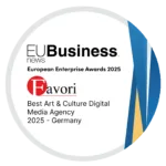 Startseite Dec25036 Favori Media European Enterprise Awards 2025 Winners Badge